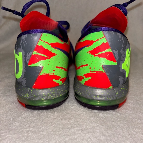 Nike Kevin Durant KD 6 “Energy” Sneakers - Size 5Y/6.5 Women's - Picture 6 of 10